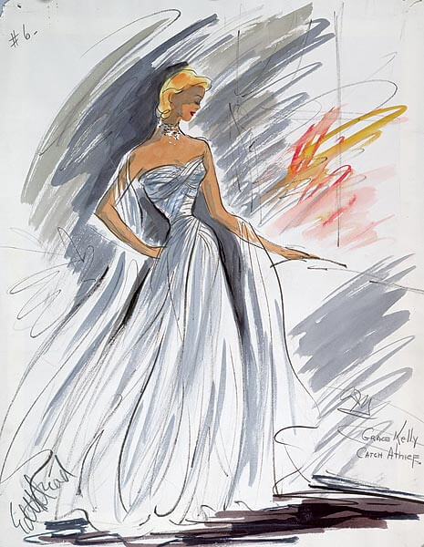 grace kelly to catch a thief dress. gown for Grace Kelly to