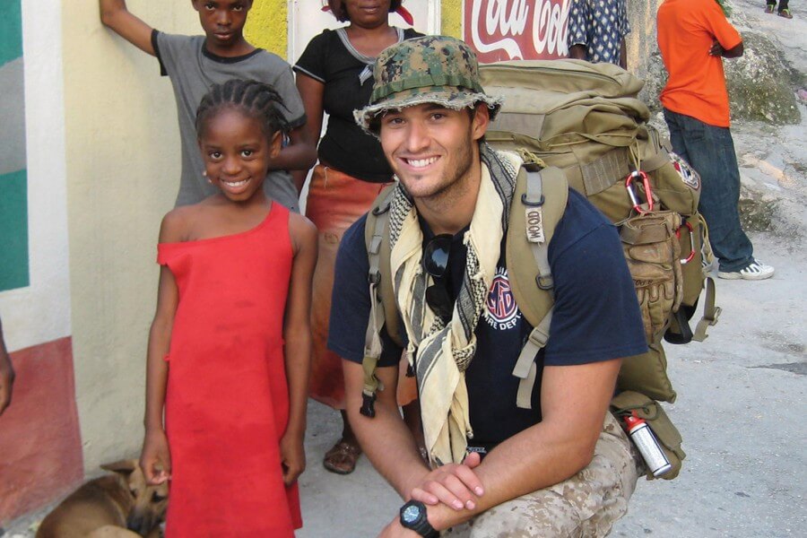Jake Wood in Haiti