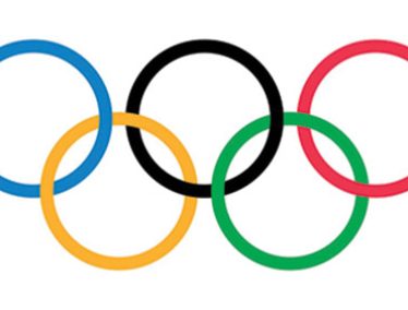 Olympic rings symbol.