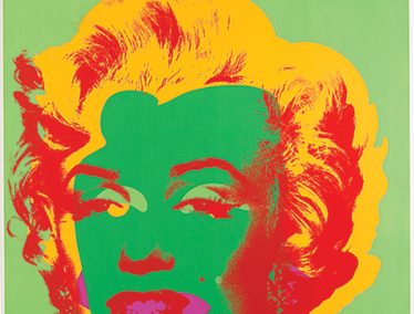 Print of Andy Warhol's Marilyn Monroe
