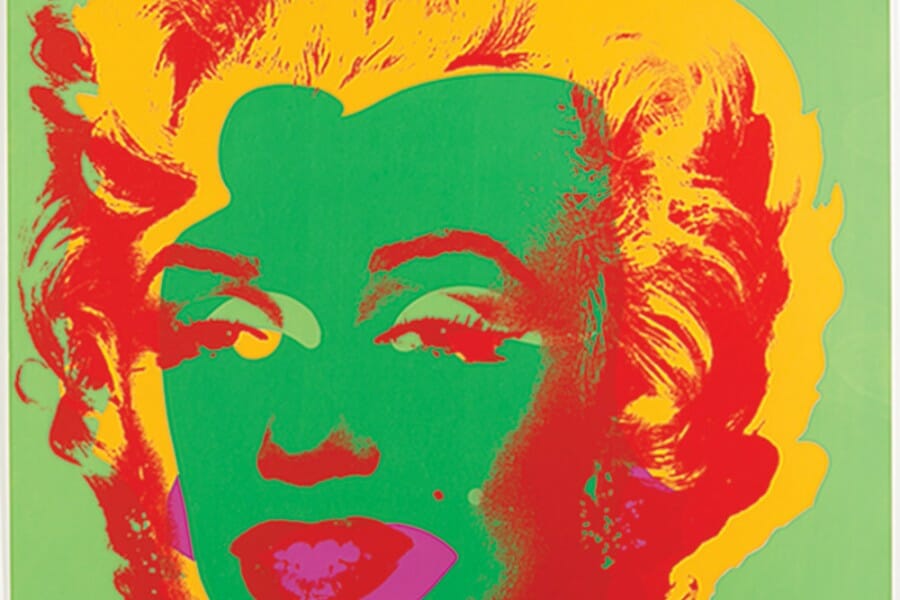 Print of Andy Warhol's Marilyn Monroe
