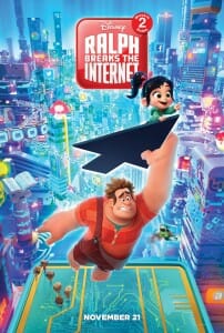 Poster for movie, "Ralph Breaks the Internet"