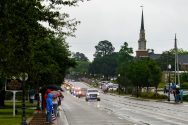 The May 11 funeral procession for 2nd Lt. Walter "Buster" Stone in Andalusia, Alabama