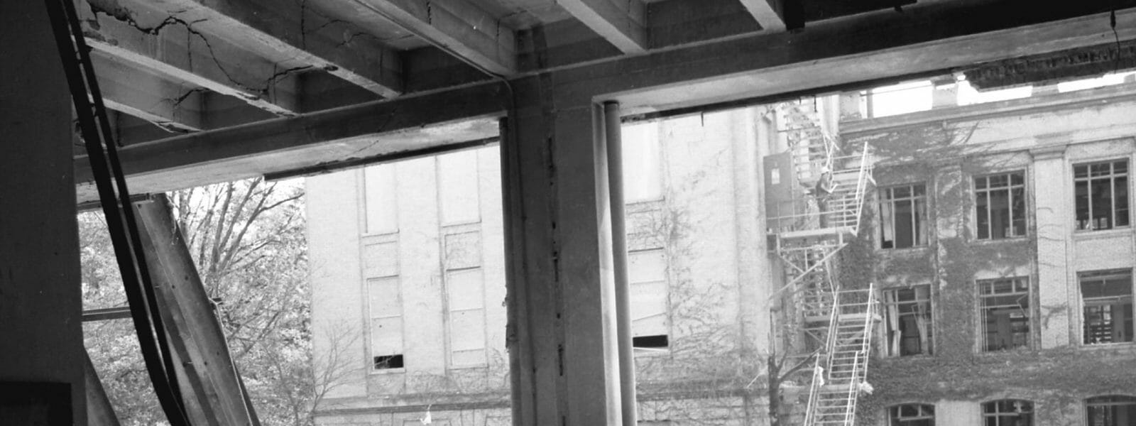 Sterling Hall wreckage from bombing