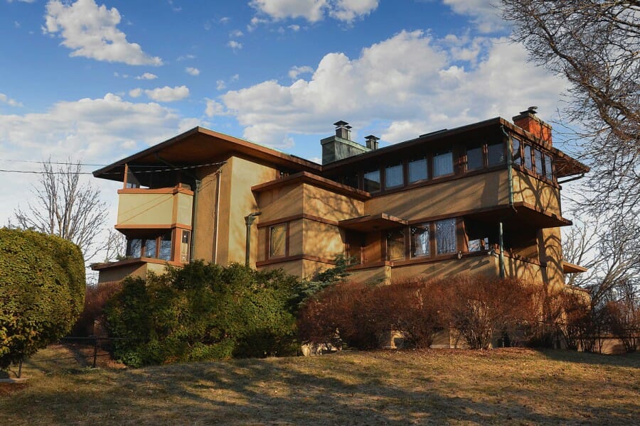 Frank Lloyd Wright "Airplane" house