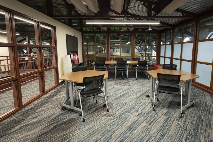 The Multicultural Student Center inside the Red Gym