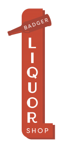 Illustration of Badger Liquor sign