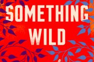 Bright red cover of "Something Wild" by Hanna Halperin