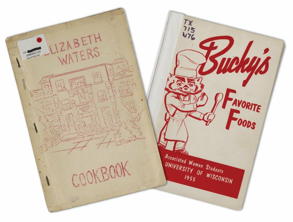 Two vintage UW cookbooks