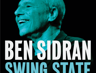 Album cover featuring photo of Ben Sidran and text "Ben Sidran, Swing State"