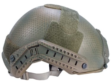 us army kevlar helmet with night vision mount