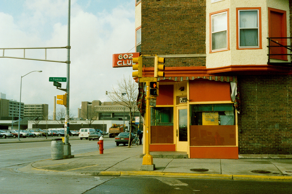 Exterior photo of the 602 Club.