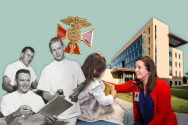 A collage of photos of UW–Madison students and faculty throughout the last one hundred years.