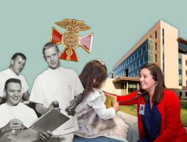 A collage of photos of UW–Madison students and faculty throughout the last one hundred years.